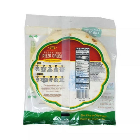 Golden Home, Ultimate Thin Pizza Crust 7 Inch, 8.75 Oz(Case Of 10)