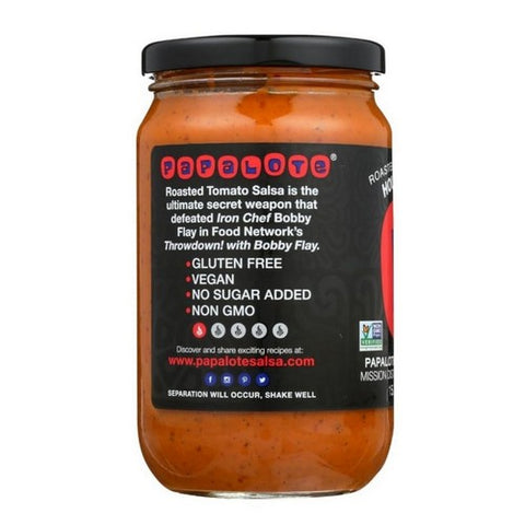 Papalote Salsa, Salsa Rstd Tmto, 15.75 Oz(Case Of 12)