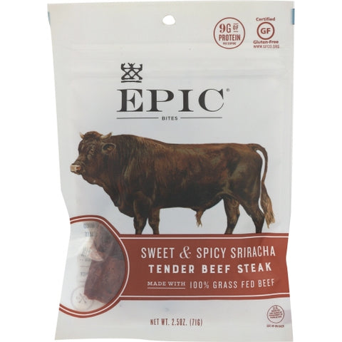 Epic Dental, Jerky Bf Crnbry Srcha Bit, 2.5 Oz(Case Of 8)