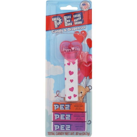 Pez, Dspnsr Blstr Valentn Asst, 0.87 Oz(Case Of 12)