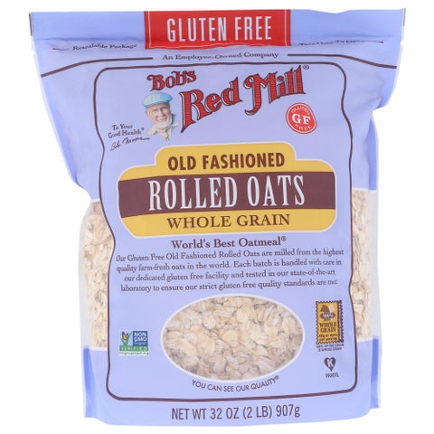 Bobs Red Mill, Old Fashioned Rolled Oats, 32 Oz