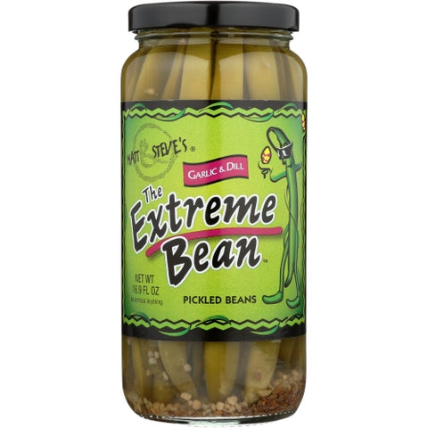 The Extreme Bean, Bean Pickled Garlic N Dil, Case of 6 X 16 Oz