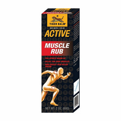 Tiger Balm, Balm Active Muscle Rub, 2 Oz