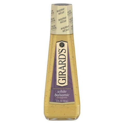 Girards, Drssng White Balsamic, 12 Oz(Case Of 6)
