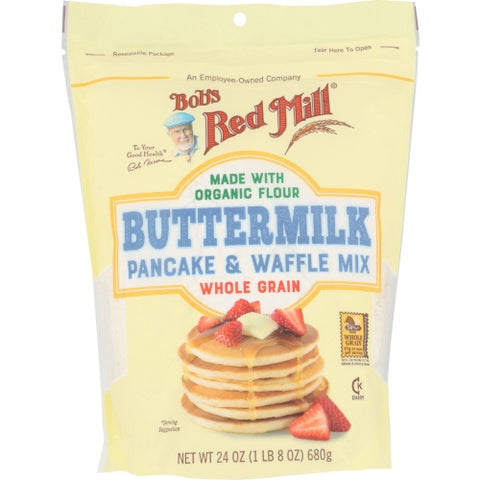 Bobs Red Mill, Mix Pancake Waffle Btrmlk, Case of 4 X 24 Oz
