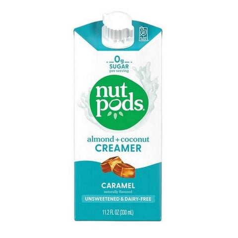 Nutpods, Creamer Unsweet Caramel, 11.2 Oz(Case Of 12)