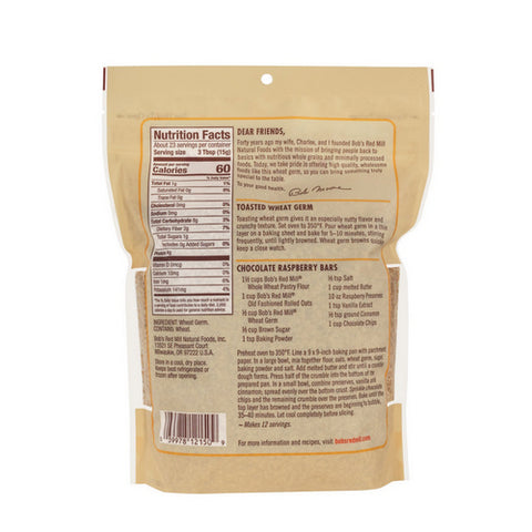 Bobs Red Mill, Wheat Germ, 12 Oz(Case Of 4)