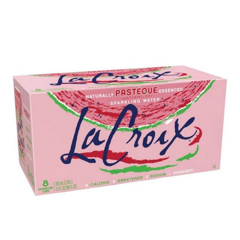 Water Sprk Wtrmln 8Pk12Fo Case of 3 X 96 Oz by La Croix