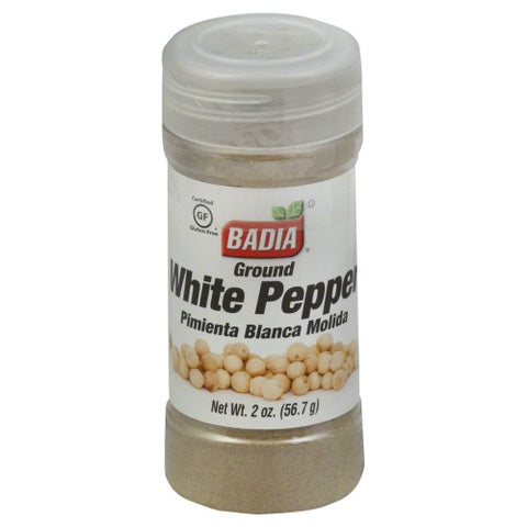 Badia, Pepper White, Case of 8 X 2 Oz