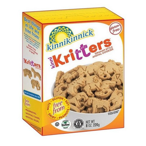Kinnikinnick, K Innikritters Glutan Free Cookies, 8 Oz(Case Of 6)