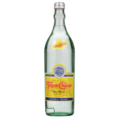 Water Mineral Orgnl Glass Case of 12 X 25.4 Oz by Topo Chico