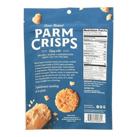Parm Crisps, Parm Crisps  Original Parmesan, 1.75 Oz(Case Of 12)