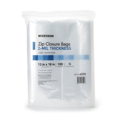 McKesson, Zip Closure Bag, Pack Of 100