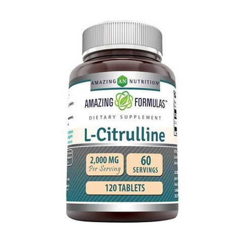 Amazing Nutrition, Amazing Formulas L-Citrulline, 2000 mg, 120 Tabs