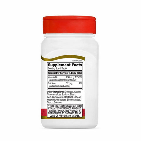 21st Century, Vitamin 1000 IU, 110 Tabs