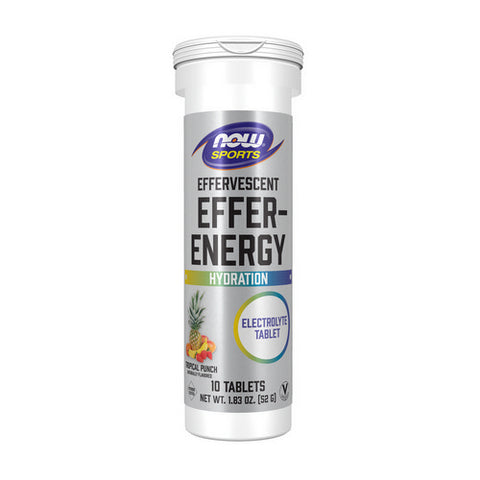 Now Foods, Effer-Energy Tropical Punch, 10 Tabs