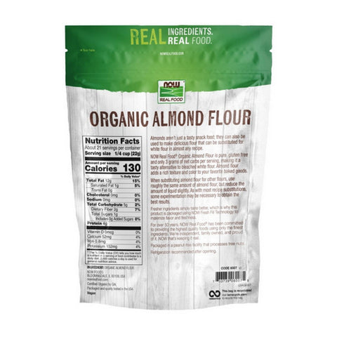 Now Foods, Organic Almond Flour, 16 Oz