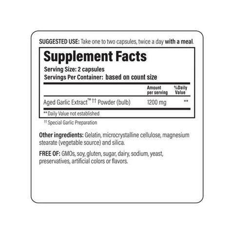 Kyolic, Kyolic Reserve A.G.E., 60 Caps