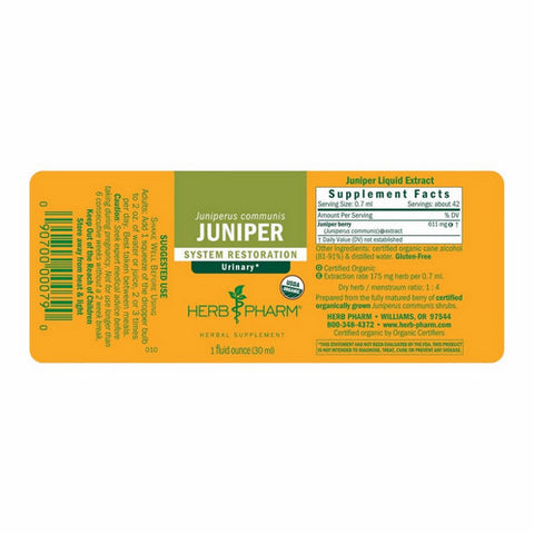 Herb Pharm, Juniper, 1 oz