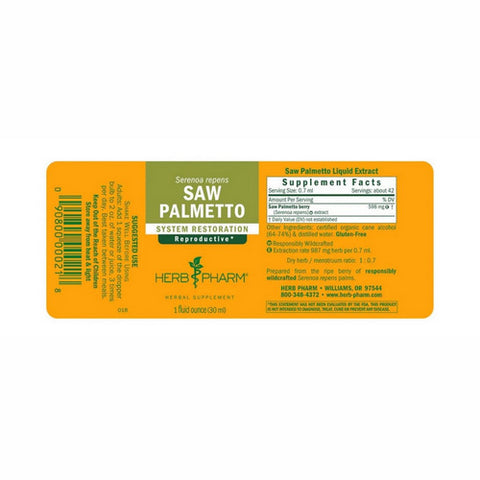 Herb Pharm, Saw Palmetto, 1 oz