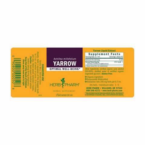 Herb Pharm, Yarrow, 1 oz