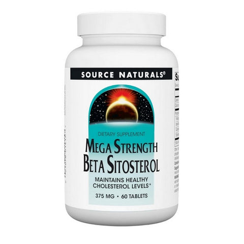 Source Naturals, Mega Strength Beta Sitosterol, 60 Tabs