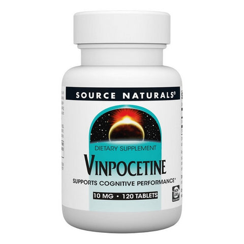 Source Naturals, Vinpocetine, 10 MG, 120 Tabs