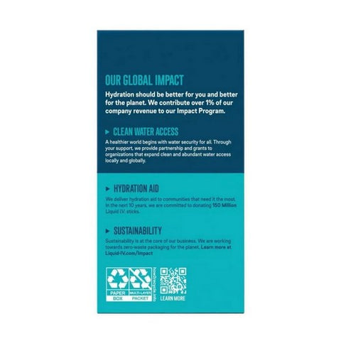 Liquid I.V, Hydration Multiplier Electrolyte Drink Mix Strawberry, 5.65 Oz