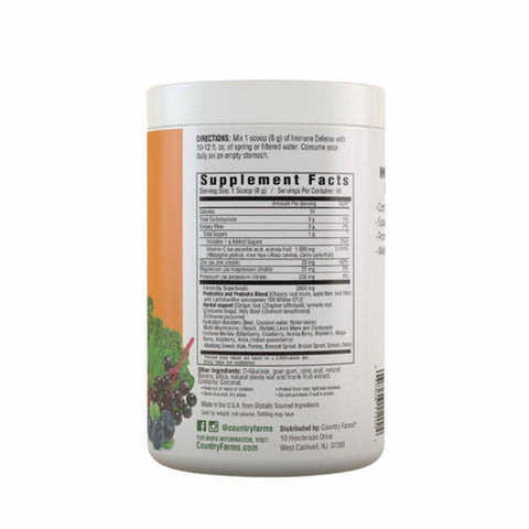 Country Farms, Immune Defense Powder, 11.3 Oz