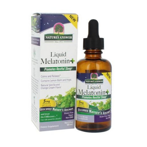 Nature's Answer, Melatonin, 5 mg, 2 Oz