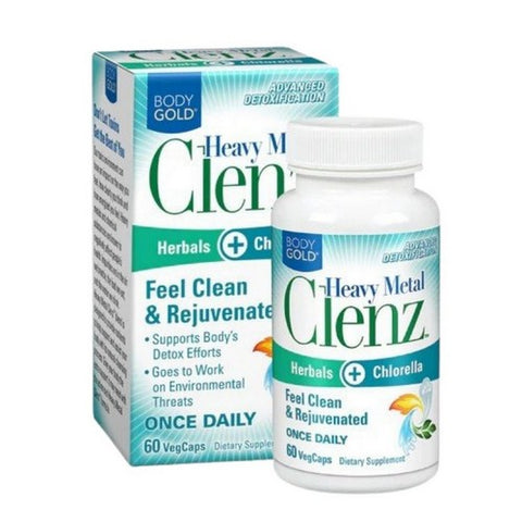 Body Gold, Heavy Metal Clenz, 60 Count