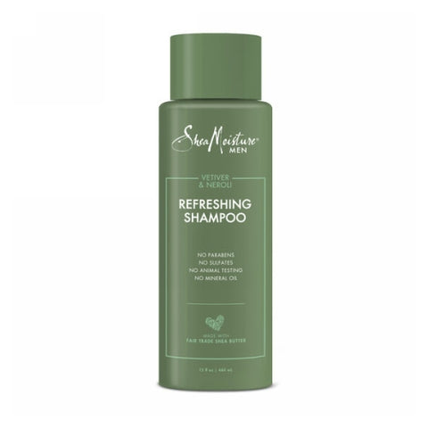 Shea Moisture, Men Vetiver & Neroli Refreshing Shampoo, 15 Oz