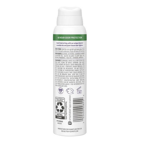 Schmidt's Deodorant, Natural Deodorant Spray Lavender & Sage, 3.2 Oz
