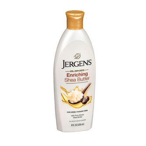Jergens, Enriching Shea Butter Oil-Infused 24-Hour Moisturizer, 8 Oz