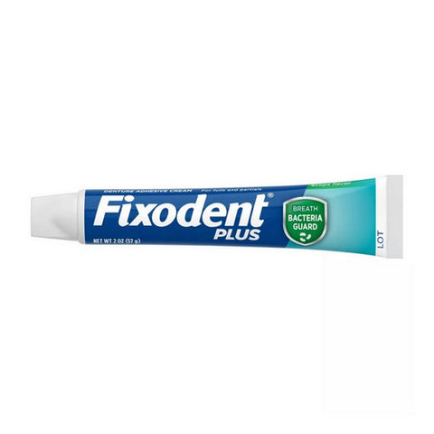Fixodent, Fixodent Plus Precision Hold & Seal Denture Adhesive Cream Scope Flavor, 2 Oz