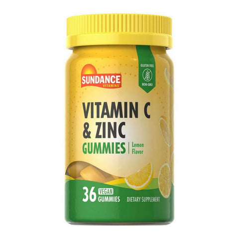 Sundance, Vitamins Vitamin C + Zinc Vegetarian Gummies, 36 Count