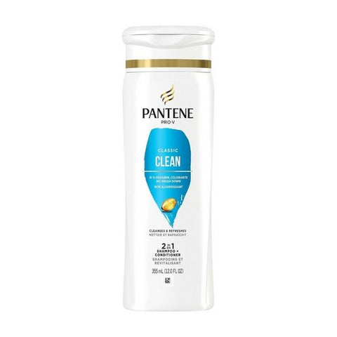 Pantene, Pantene Pro-V Classic Clean 2 in 1 Shampoo & Conditioner, 12 Oz