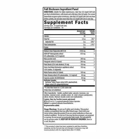 Irwin Naturals, Steel-Libido, 75 Softgels