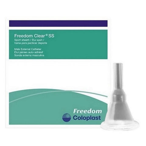 Coloplast, Freedom Clear SS Male External Catheter Small, Box Of 100