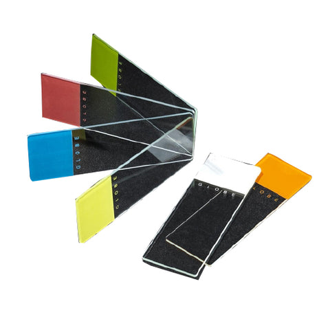 Globe, Microscope Slide 25 X 75 X 1.1 mm White Frosted End 1324W, Box Of 72