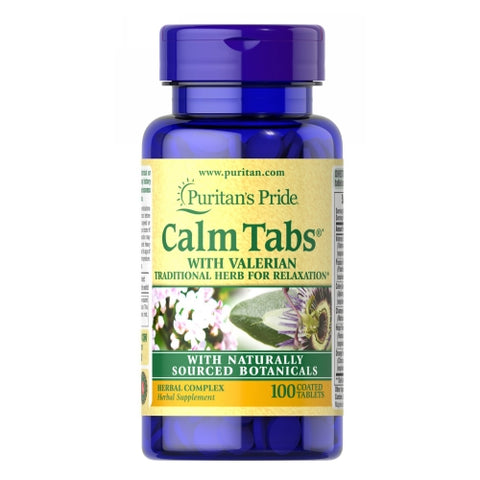 Puritan's Pride, Calm with Valerian, 100 Tablets