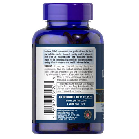 Puritan's Pride, Alpha Lipoic Acid, 300 mg, 120 Softgels