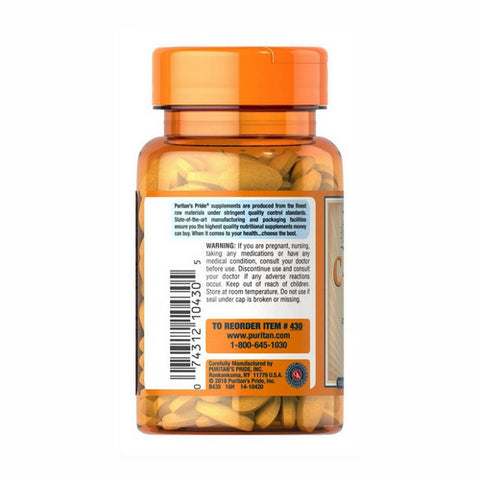 Puritan's Pride, Vitamin C with Bioflavonoids & Rose Hips, 500 mg, 100 Caplets