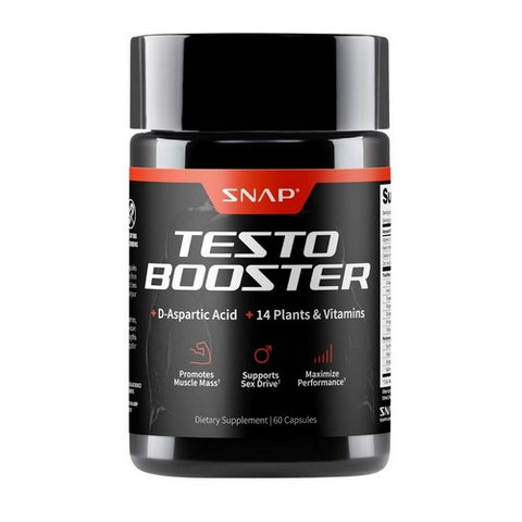 Snap Supplements, Testo Booster, 60 Caps