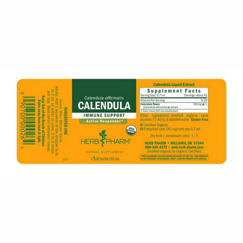 Herb Pharm, Calendula Extract, 1 Oz