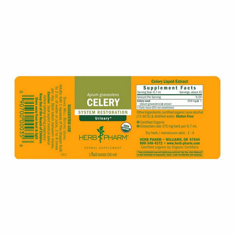 Herb Pharm, Celery Extract, 1 Oz