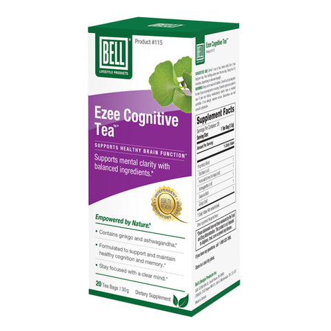 Bell Lifestyle, Ezee Cognitive Tea, 20 Bags