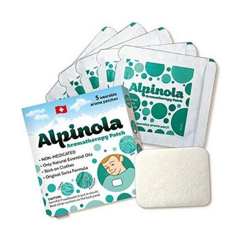 Alpinola, Aromatherapy Patches Essential Oils, 5 Count