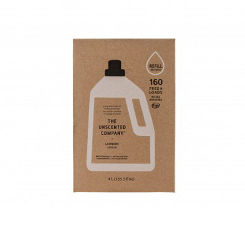 The Unscented Company, Liquid Laundry Detergent Home Refill, 135.2 Oz