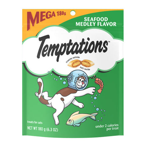 Whiskas Temptations Seafood Medley 6.35 Oz by Pedigree
